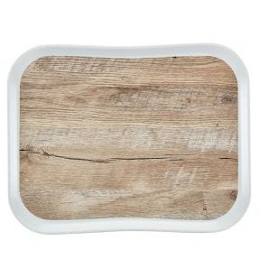 Plateau polyester beige 45,7x36,5 cm Versalite Cambro