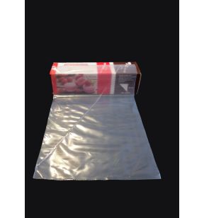 Poche pâtissière jetable plastique transparent 300x550 mm 80 microns (100 pièces)