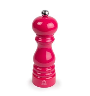 Moulin poivre rond Rose bonbon Ø 5 cm 18x5,9x5,9 cm Paris Rama Peugeot Saveurs