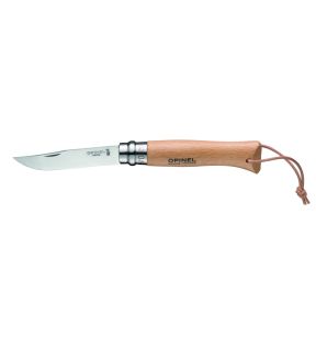 Couteau pliant OPINEL n°8 8,5 cm inox bois unie