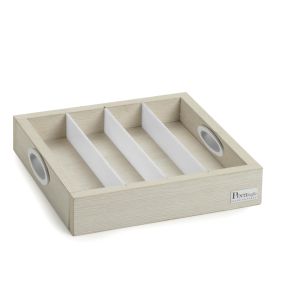 Presentatiedienblad hout xx6 Compact Pintinox