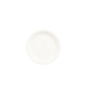 Plat rond blanc porcelaine vitrifiée Ø 19,9 cm Amaze Rak