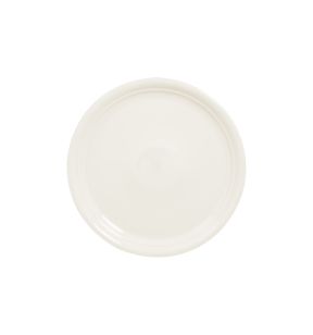 Plat rond blanc porcelaine vitrifiée Ø 29 cm Amaze Rak