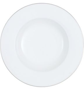Assiette creuse rond blanc porcelaine bone china Ø 24 cm Anmut Villeroy & Boch