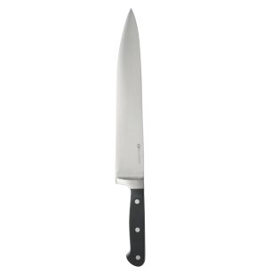Couteau chef 30 cm acier plastique unie Qualicoup Pro.cooker