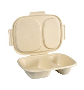 Boîte repas 42,6x30,4x5,6 cm 90 cl Duni (50 pièces)
