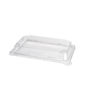 Deksel voor sushischotel doorzichtig 226x146x22 mm Duni (50 eenheden)