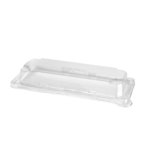 Deksel voor sushischotel doorzichtig 232x103x33 mm Duni (50 eenheden)