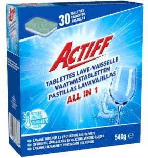 Tablettes lavage vaisselle 30 doses