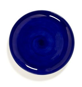 Plat bord rond lapis lazuli geglazuurd aardewerk Ø 22.5 Feast By Ottolenghi Serax