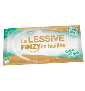 Lessive en feuille emballage individuel 40 doses Finzy