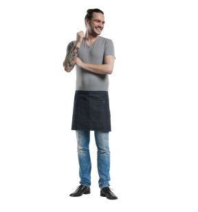 Schort blauw Eén maat Chaud Devant