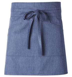 Schort jeansblauw Eén maat Nell Molinel