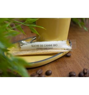 Buchette sucre de canne bio en sucre de canne Zuk Zak (480 pièces)