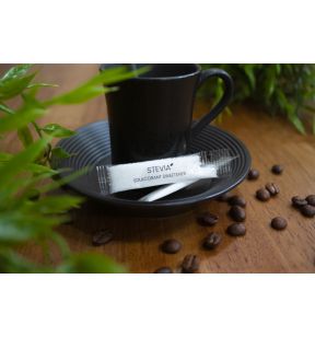 Buchette d'édulcorant à base de stevia en stevia Zuk Zak (250 pièces)