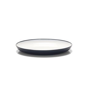 Assiette plate rond blanc mélamine Ø 26 cm Wave Platex