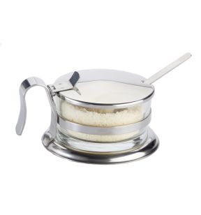 Verre de rechange pour fromagère rond transparent Ø 9 cm 5 cm Pro.mundi