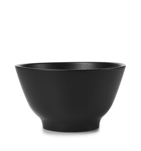Bol rond noir porcelaine culinaire Ø 14,3 cm Adelie Revol