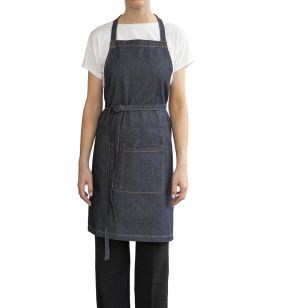 Schort blue denim Eén maat Bistro Pro.mundi