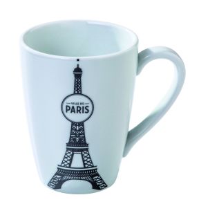 Mok rond wit porselein 45 cl Ville De Paris Pillivuyt