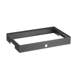 Base inox noir 547x342x75 mm Pintinox