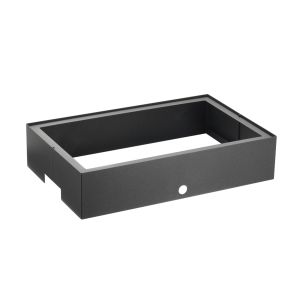 Base acier noir 570x367x125 mm Pintinox