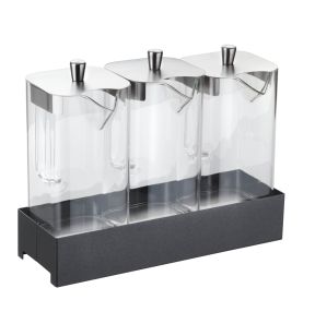 Distributeur à céréales acier 390x128x300 mm 4,9 L Pintinox