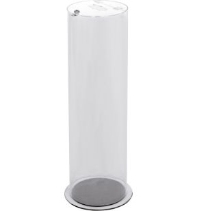 Afvalbak plastic 37 L doorzichtig Probbax