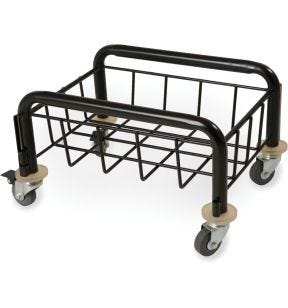 Chariot pour collecteur 60/80 L acier noir Probbax