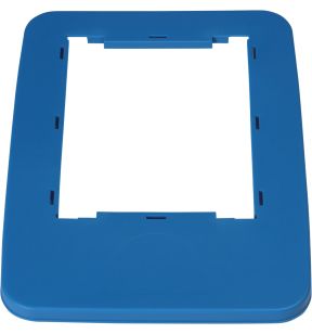 Kader voor deksel plastic blauw Probbax