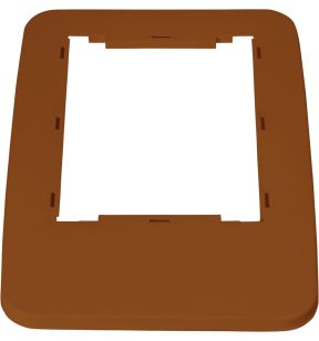 Cadre couvercle plastique brun Probbax