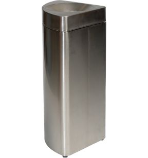 Collecteur acier 30 L argent Probbax