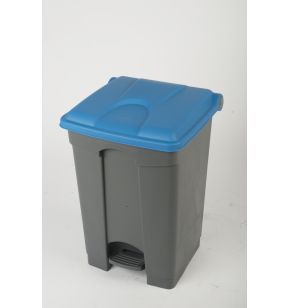 Pedaalemmer plastic 45 L grijs Probbax