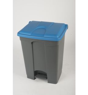 Collecteur à pédale plastique 70 L gris Probbax