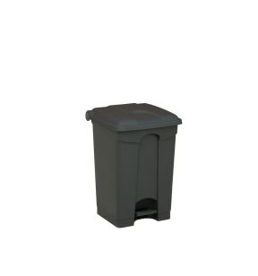 Collecteur à pédale plastique 70 L gris Probbax