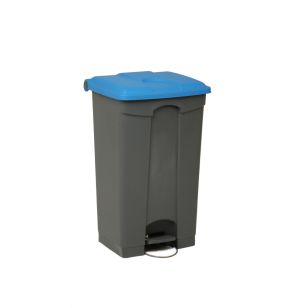 Collecteur à pédale plastique 90 L gris Probbax