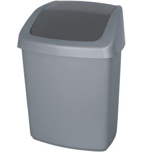Vuilnisbak plastic 15 L grijs Probbax