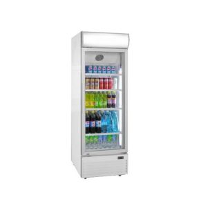 1-deurs gekoelde drankenkast wit positief 360 L 4 niveaus Pro.inox