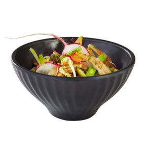 Bol mélamine noir Ø 12 cm 6 cm 0,2 L Aiko Aps