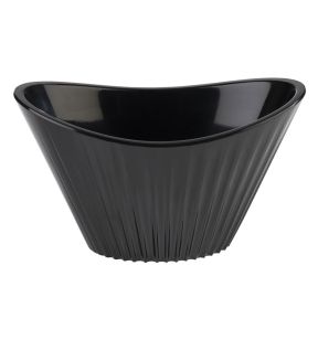 Kom melamine zwart Ø 9.5 5.5 7 cl Mini Aps