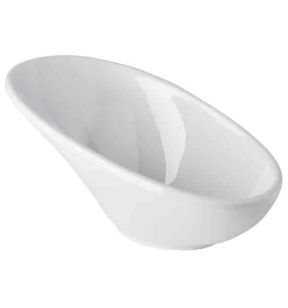 Ovale kom melamine wit xx5.5 4 cl Mini Aps