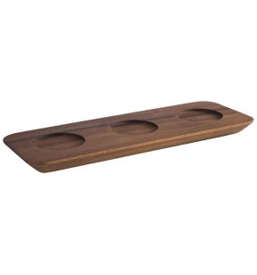 Planche de service rectangulaire acacia 31 cm Narrow Aps