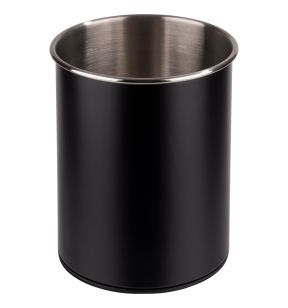 Range couverts inox noir Ø 13 cm 16,5 cm Aps