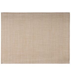 Set de table plastique rectangulaire beige 45x33 cm Aps