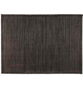 Set de table plastique rectangulaire noir 45x33 cm Aps