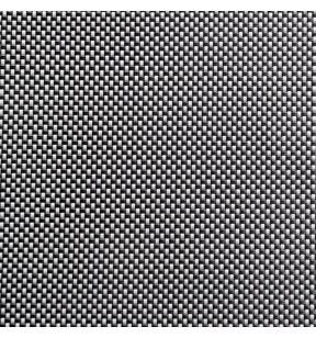 Set de table plastique rectangulaire noir 45x33 cm Aps