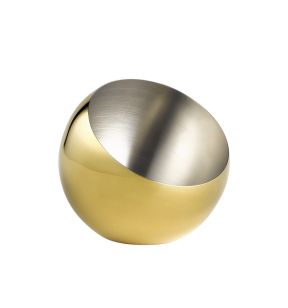 Saladier inox or Ø 16 cm 15 cm 0,8 L Sphere Aps