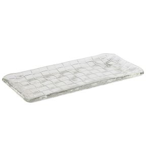 Plateau sushi verre 26x13x1,5 cm Takashi Aps