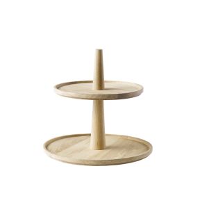 étagère 2 niveaux en chêne 28 cm Valo Aps