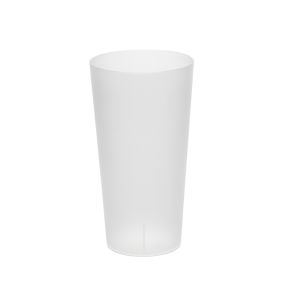 Carton 270 gobelets réutilisables givrés polypropylène (pp) 56 cl